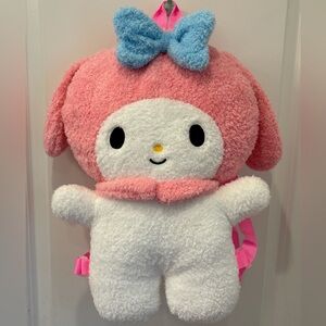 NWT Hello Kitty & friends My Melody wearable plush backpack
